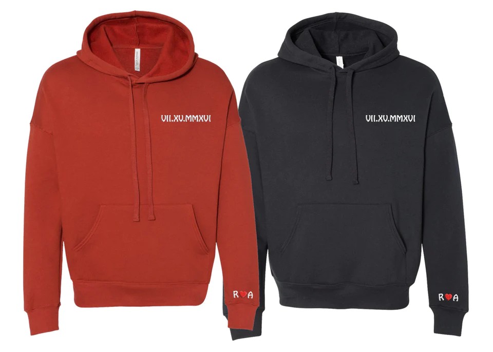 Personalized Initials Hoodies are the Perfect Gym and Lounge Wear Items for Winter