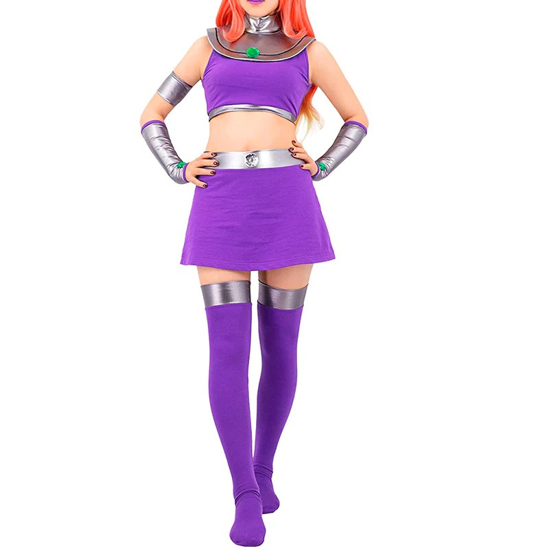 All about starfire cosplay costume