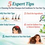 5 Expert Tips For Choosing The Best Shampoo And Conditioner For Your Hair Type