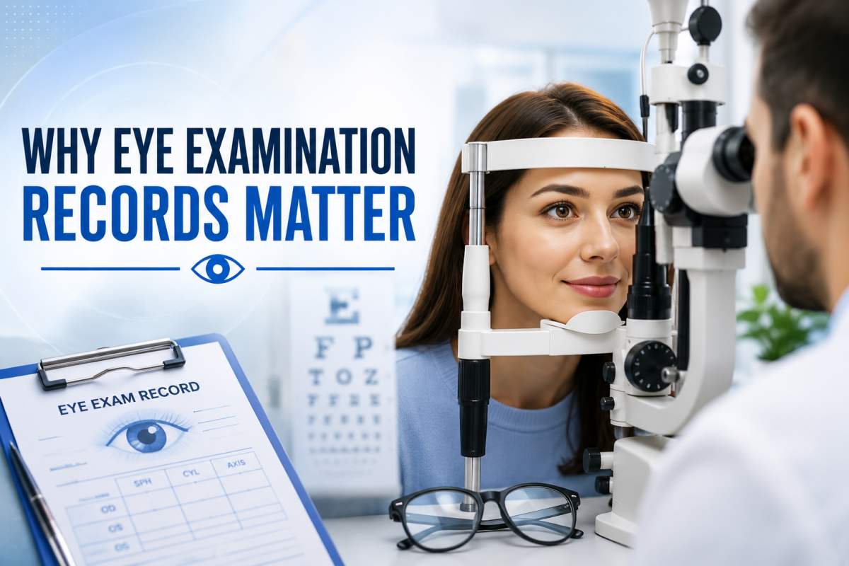 Why Eye Examination Records Matter When Your Prescription Changes
